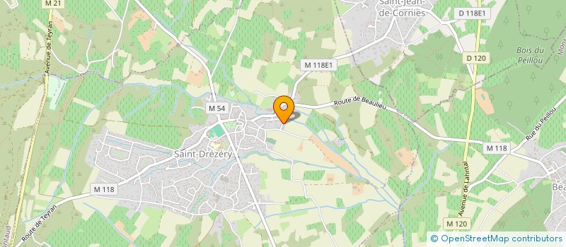 localisation de l'entreprise MONSIEUR CEDRIC BEAUSIRE à BEAULIEU