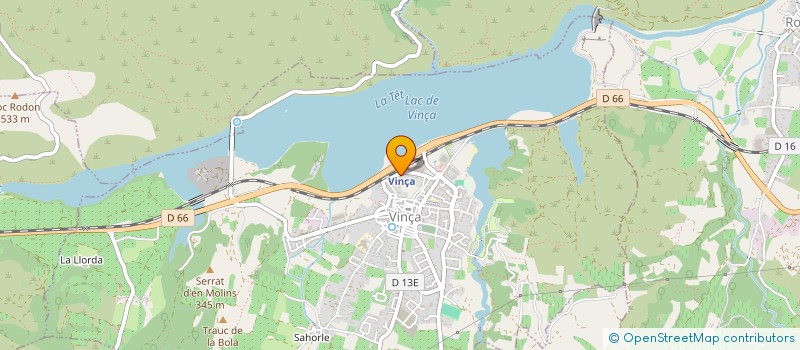 localisation de l'entreprise MONSIEUR CEDRIC BEAUX  VINCA