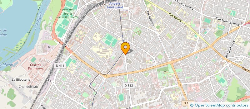 localisation de l'entreprise MONSIEUR CEDRIC BECAVIN  ANGERS