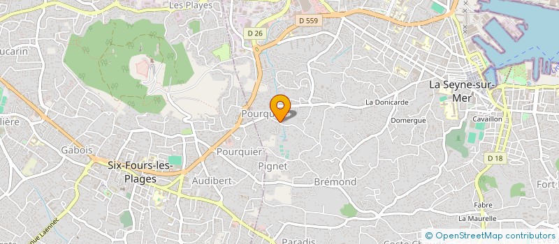 localisation de l'entreprise MONSIEUR CEDRIC BECHERIAN  LA SEYNE-SUR-MER