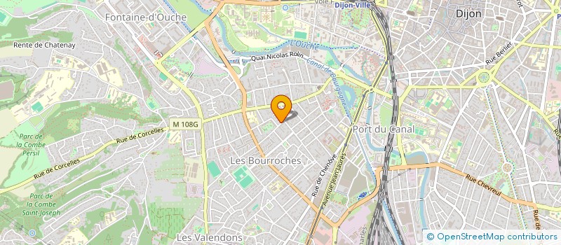 localisation de l'entreprise MONSIEUR CEDRIC BECK à DIJON