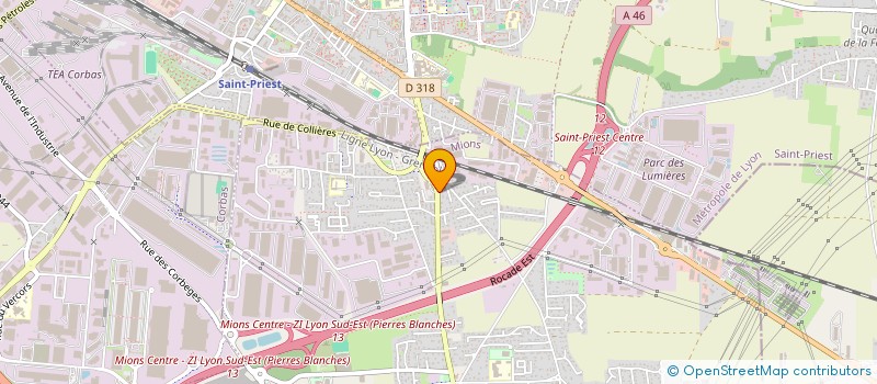 localisation de l'entreprise MONSIEUR CEDRIC BECKER  MIONS