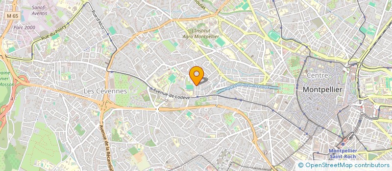localisation de l'entreprise MONSIEUR CEDRIC BELAZZOUG à MONTPELLIER