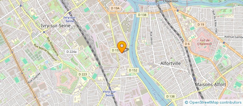 localisation de l'entreprise MONSIEUR CEDRIC BELLANCE  VITRY-SUR-SEINE