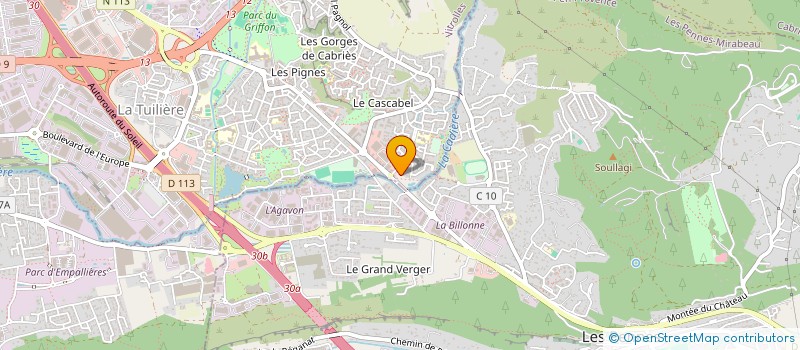 localisation de l'entreprise MONSIEUR CEDRIC BELLOTTI à VITROLLES