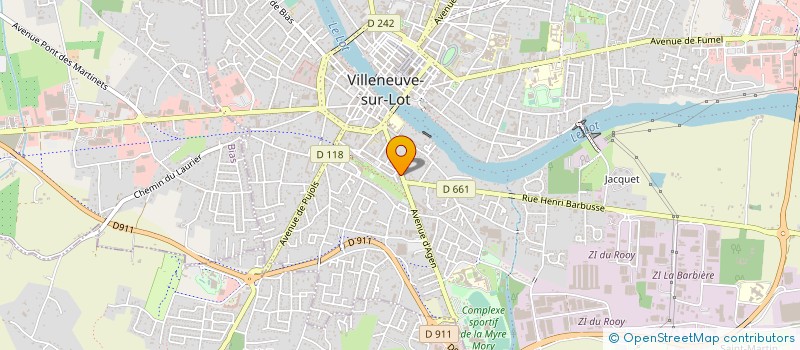 localisation de l'entreprise MONSIEUR CEDRIC BELOTTI  VILLENEUVE-SUR-LOT