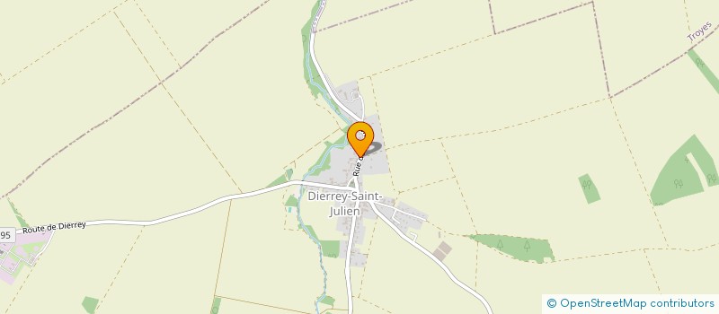 localisation de l'entreprise MONSIEUR CEDRIC BENARD  BUCEY-EN-OTHE