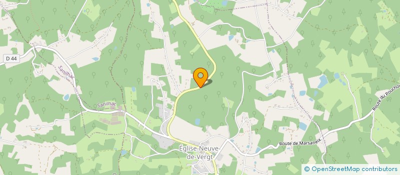 localisation de l'entreprise MONSIEUR CEDRIC BENEY  EGLISE-NEUVE-DE-VERGT