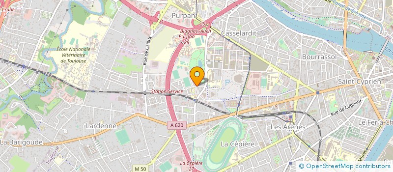localisation de l'entreprise MONSIEUR CEDRIC BENYAYER à TOULOUSE
