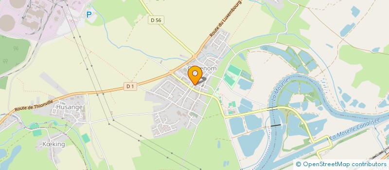 localisation de l'entreprise MONSIEUR CEDRIC BERBE à CATTENOM