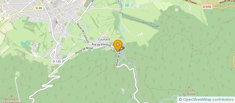 localisation de l'entreprise MONSIEUR CEDRIC BEREAU  AUTUN