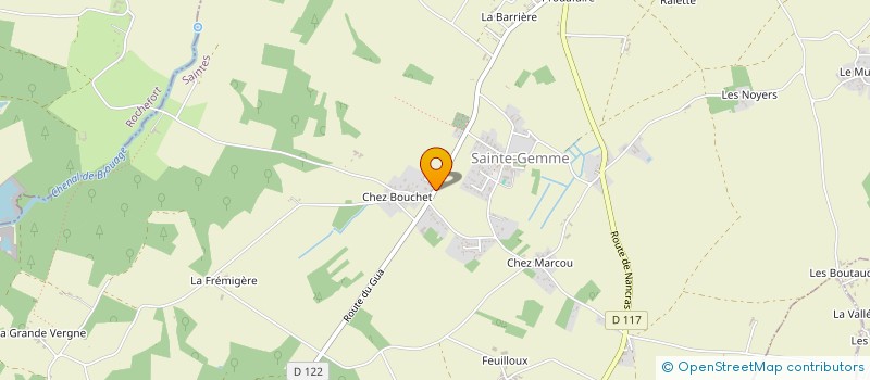 localisation de l'entreprise MONSIEUR CEDRIC BERGER  LA ROCHELLE