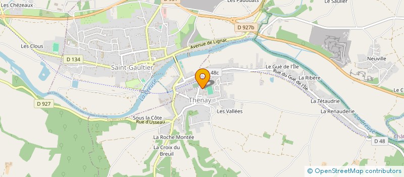 localisation de l'entreprise MONSIEUR CEDRIC BERLU à THENAY
