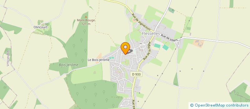 localisation de l'entreprise MONSIEUR CEDRIC BERON  FLESSELLES