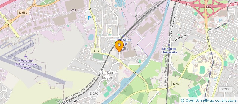 localisation de l'entreprise MONSIEUR CEDRIC BERRIER  TRITH-SAINT-LEGER