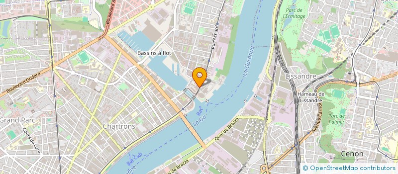 localisation de l'entreprise MONSIEUR CEDRIC BERTEAUD à BORDEAUX