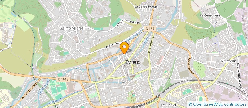 localisation de l'entreprise MONSIEUR CEDRIC BERTHELIN à EVREUX