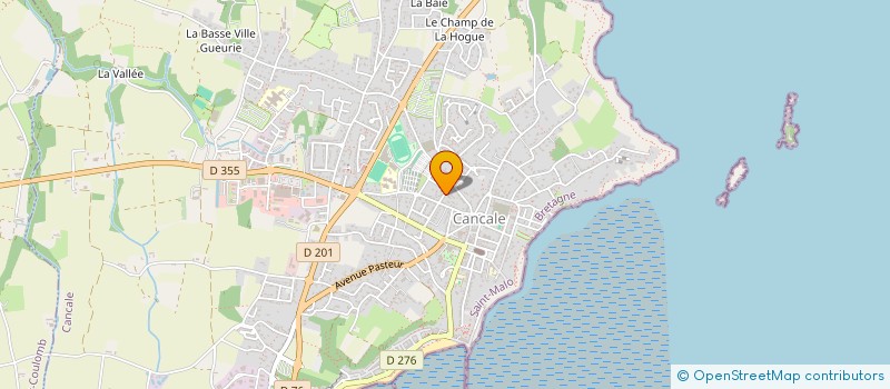 localisation de l'entreprise MONSIEUR CEDRIC BERTHELOT  CANCALE