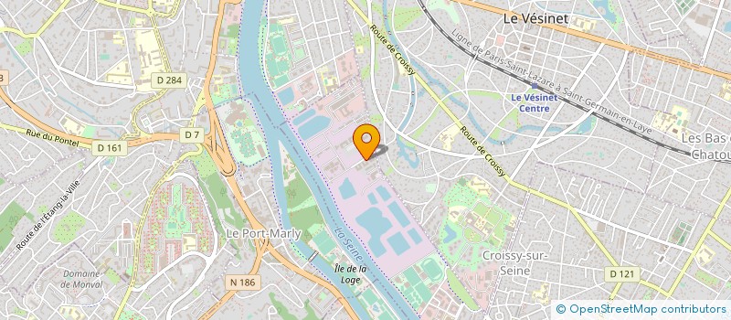 localisation de l'entreprise MONSIEUR CEDRIC BERTIN à CROISSY-SUR-SEINE