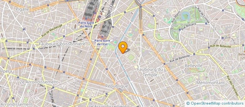 localisation de l'entreprise MONSIEUR CEDRIC BERTRAND  PARIS