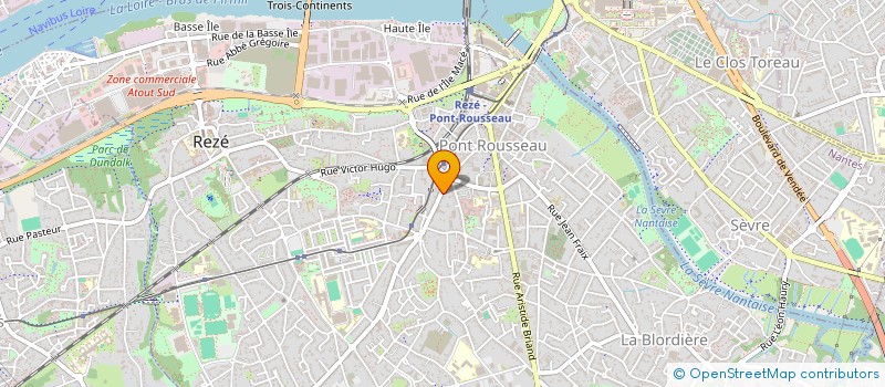 localisation de l'entreprise MONSIEUR CEDRIC BESNIER à REZE