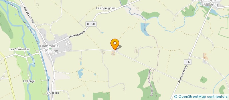 localisation de l'entreprise MONSIEUR CEDRIC BEUCHER à DAMMARIE-SUR-LOING