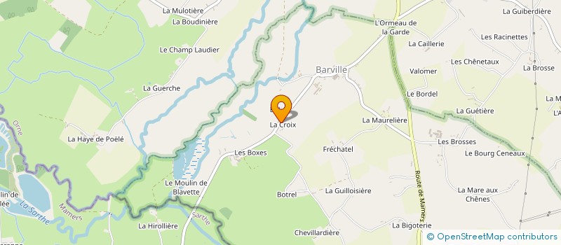 localisation de l'entreprise MONSIEUR CEDRIC BEULAY à BARVILLE