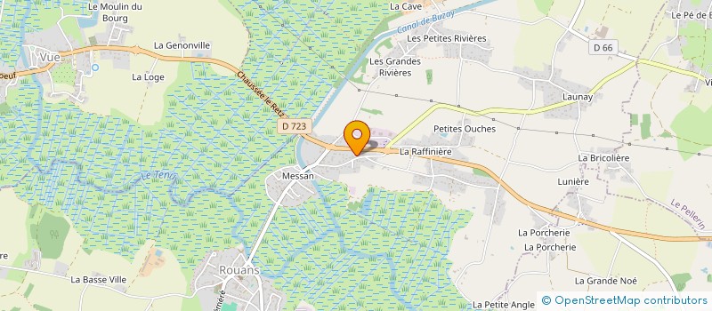 localisation de l'entreprise MONSIEUR CEDRIC BEZIER  ROUANS