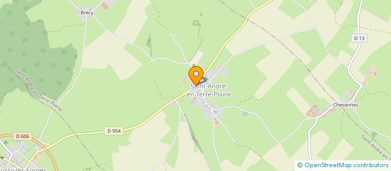 localisation de l'entreprise MONSIEUR CEDRIC BEZOUT  SAINT-ANDRE-EN-TERRE-PLAINE