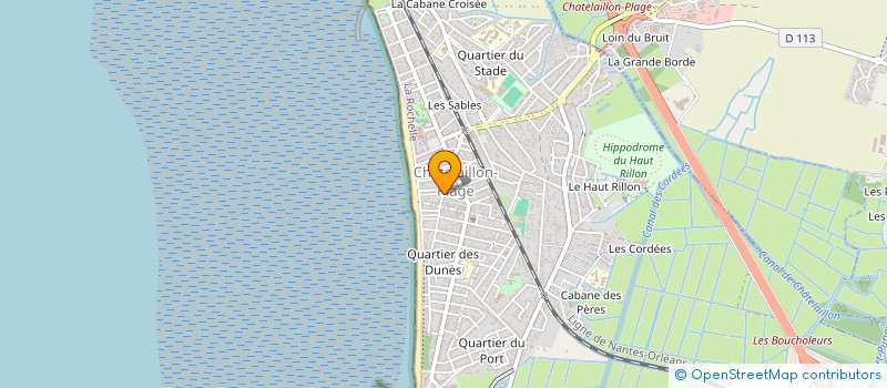 localisation de l'entreprise MONSIEUR CEDRIC BINET à CHATELAILLON-PLAGE