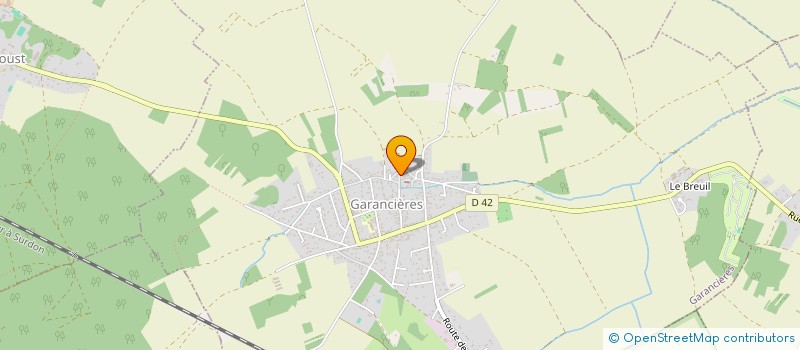 localisation de l'entreprise MONSIEUR CEDRIC BINTEIN  GARANCIERES