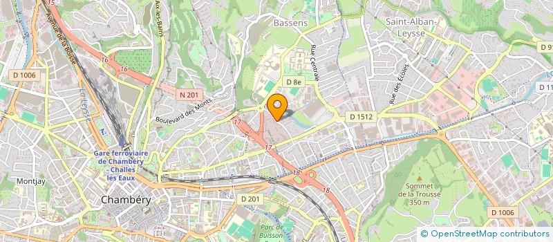 localisation de l'entreprise MONSIEUR CEDRIC BISON  BASSENS