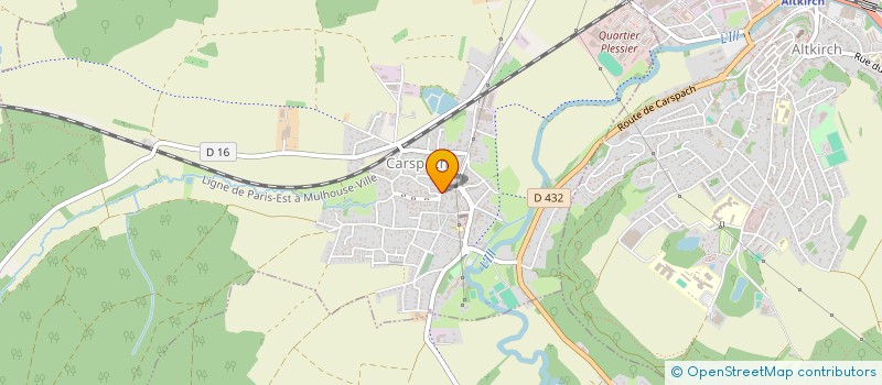 localisation de l'entreprise MONSIEUR CEDRIC BIZET  OBERMORSCHWILLER