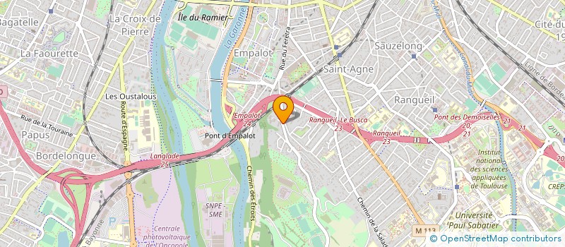 localisation de l'entreprise MONSIEUR CEDRIC BLAISSA à TOULOUSE