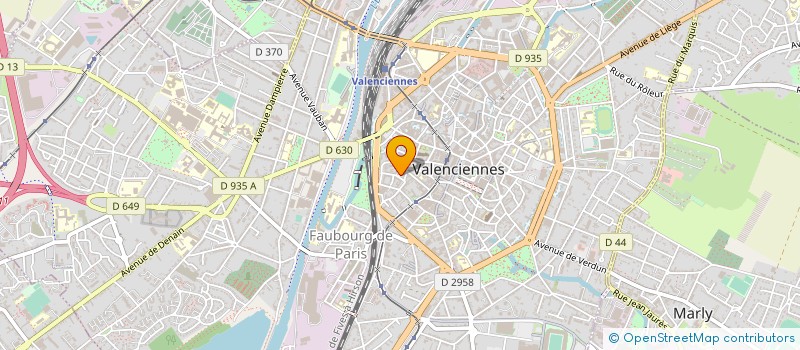 localisation de l'entreprise MONSIEUR CEDRIC BLIN à VALENCIENNES