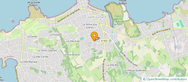 localisation de l'entreprise MONSIEUR CEDRIC BLOCHER  SAINT-LUNAIRE