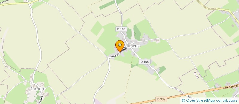 localisation de l'entreprise MONSIEUR CEDRIC BLOND  ECLIMEUX