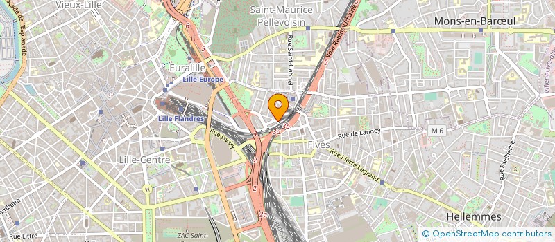 localisation de l'entreprise MONSIEUR CEDRIC BLONDEAU à LILLE