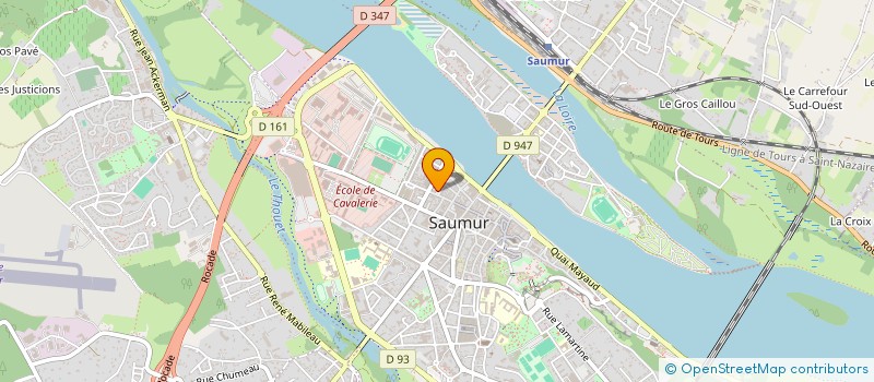 localisation de l'entreprise MONSIEUR CEDRIC BOISIER  SAUMUR