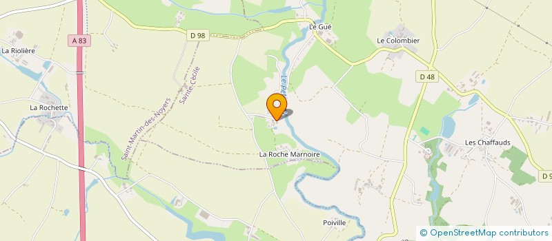 localisation de l'entreprise MONSIEUR CEDRIC BOIVINEAU à SAINTE-CECILE