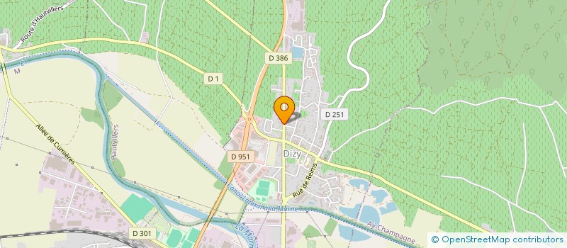 localisation de l'entreprise MONSIEUR CEDRIC BOLLAND  DIZY