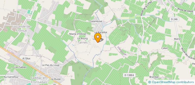 localisation de l'entreprise MONSIEUR CEDRIC BOMIN  TARNES