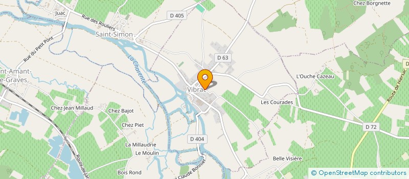 localisation de l'entreprise MONSIEUR CEDRIC BON à VIBRAC