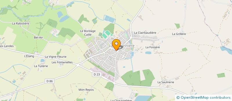 localisation de l'entreprise MONSIEUR CEDRIC BONNET à MONTAIGU-VENDEE