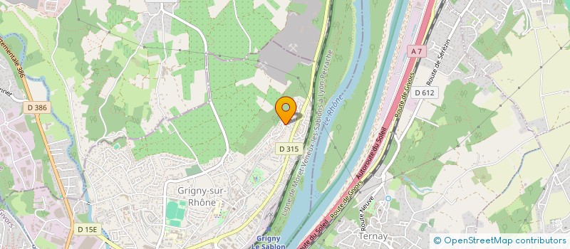 localisation de l'entreprise MONSIEUR CEDRIC BONNET  GRIGNY