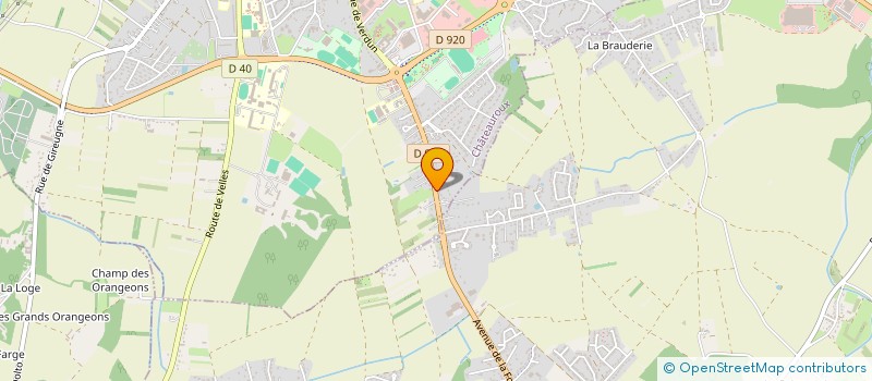 localisation de l'entreprise MONSIEUR CEDRIC BONNIN à CHATEAUROUX