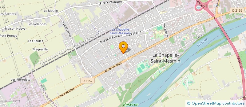 localisation de l'entreprise MONSIEUR CEDRIC BONNOUVRIER à LA CHAPELLE-SAINT-MESMIN
