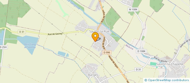 localisation de l'entreprise MONSIEUR CEDRIC BONY à SAULON-LA-RUE