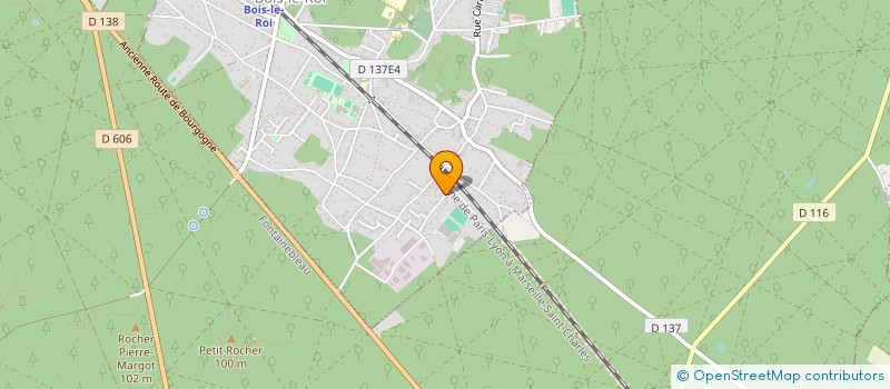 localisation de l'entreprise MONSIEUR CEDRIC BORDES  BOIS-LE-ROI