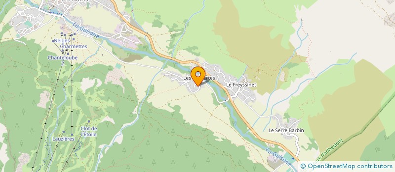 localisation de l'entreprise MONSIEUR CEDRIC BOREL à LE MONETIER-LES-BAINS